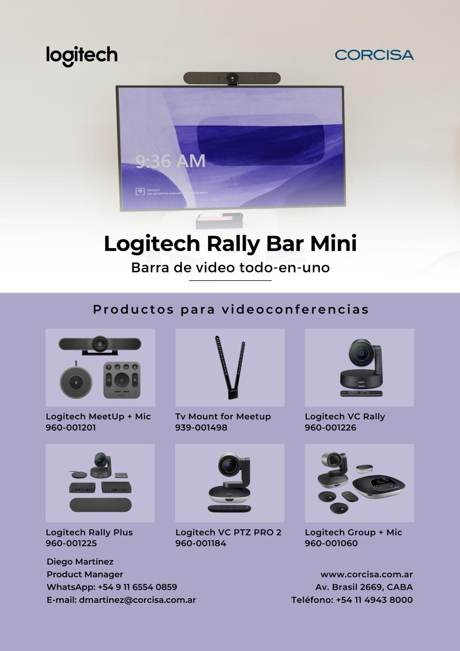 Cámaras para Videoconferencias Logitech