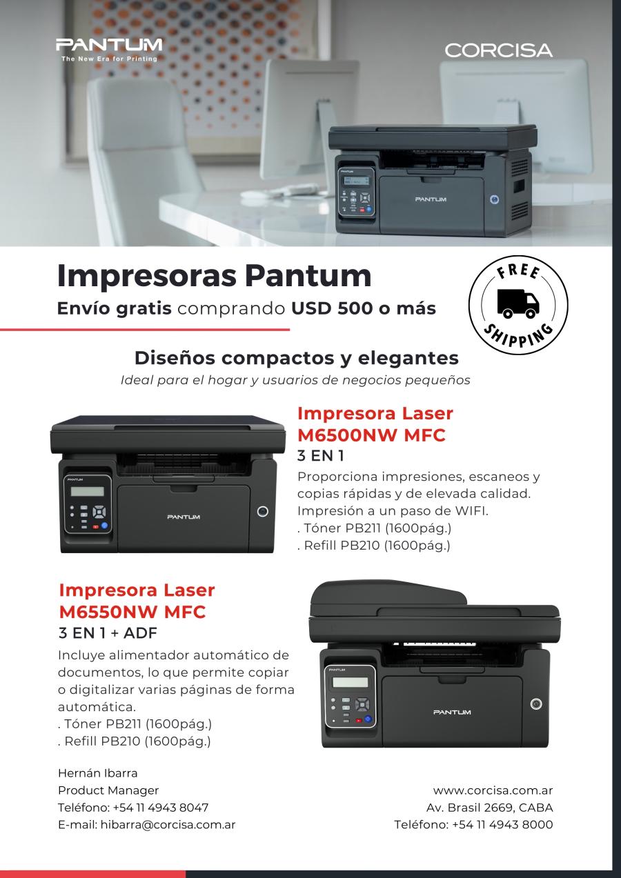 Impresoras Pantum