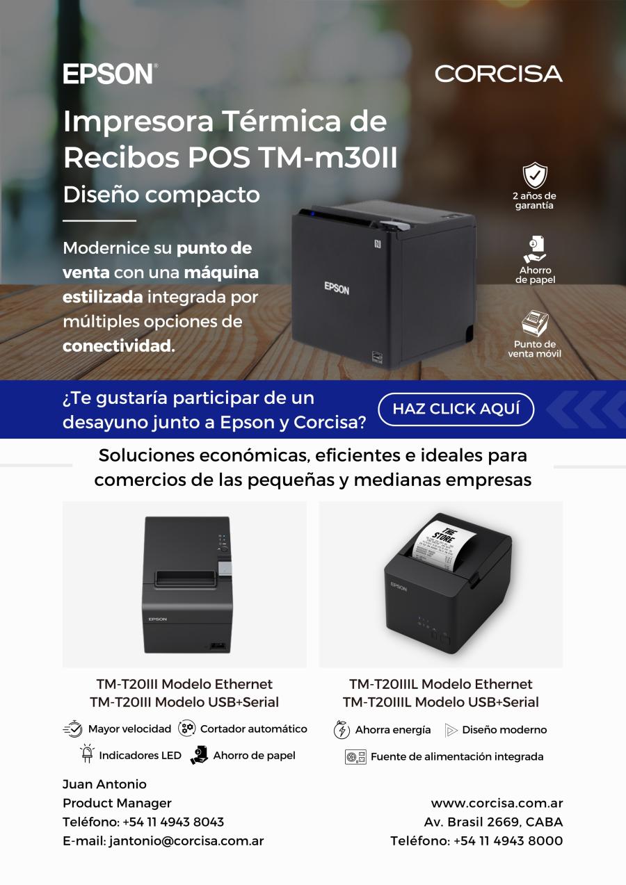 Impresoras Térmicas Epson