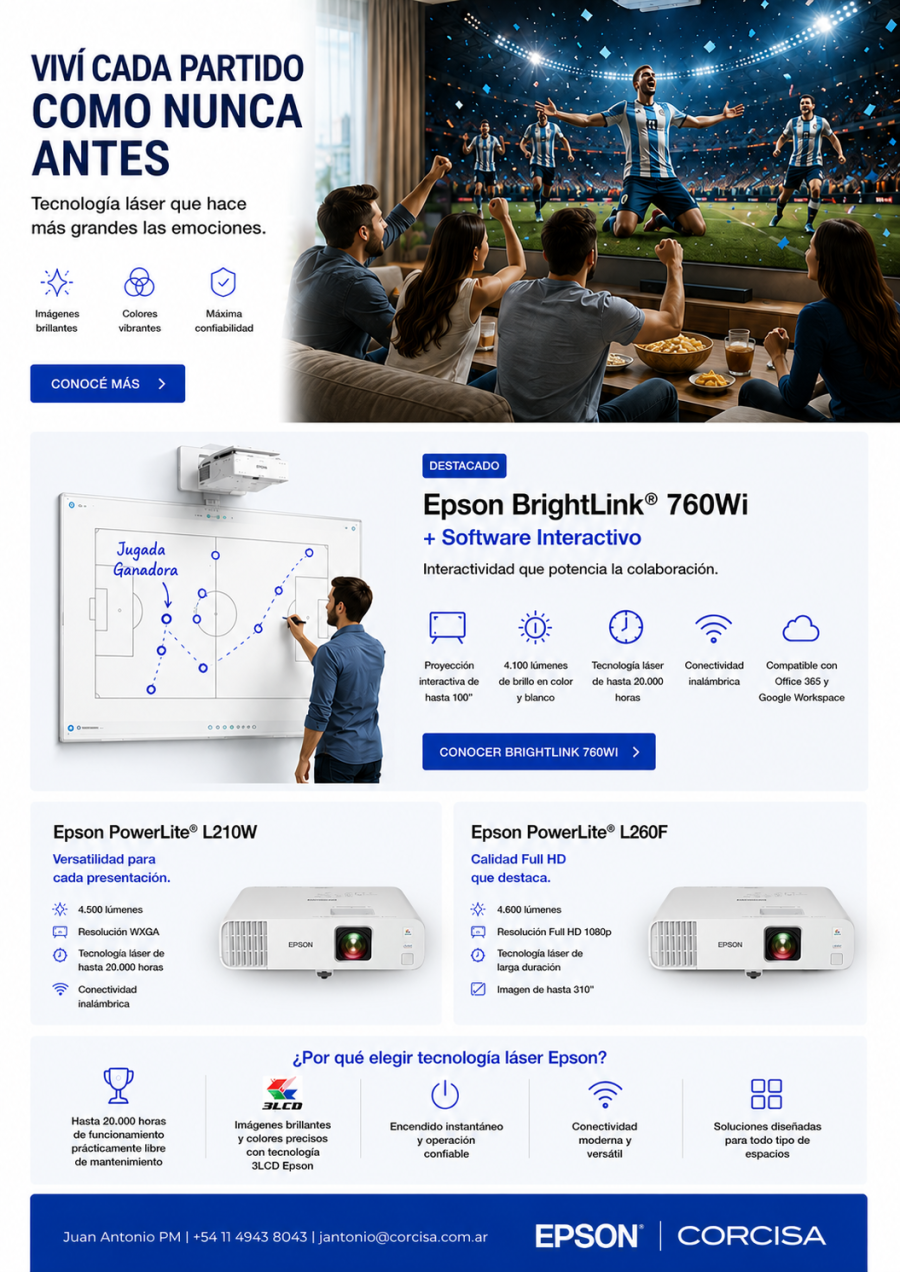 Proyector Epson