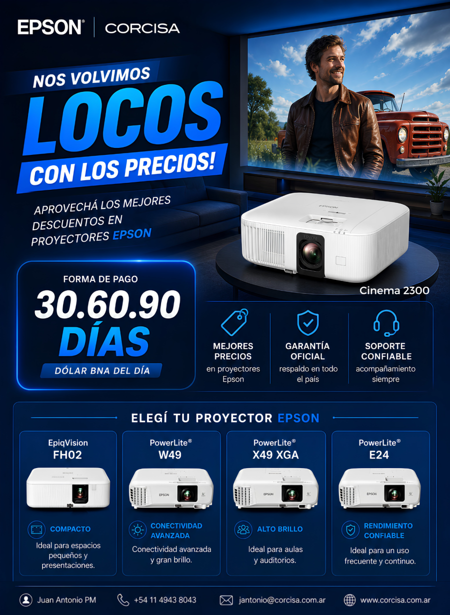 Proyectores Epson