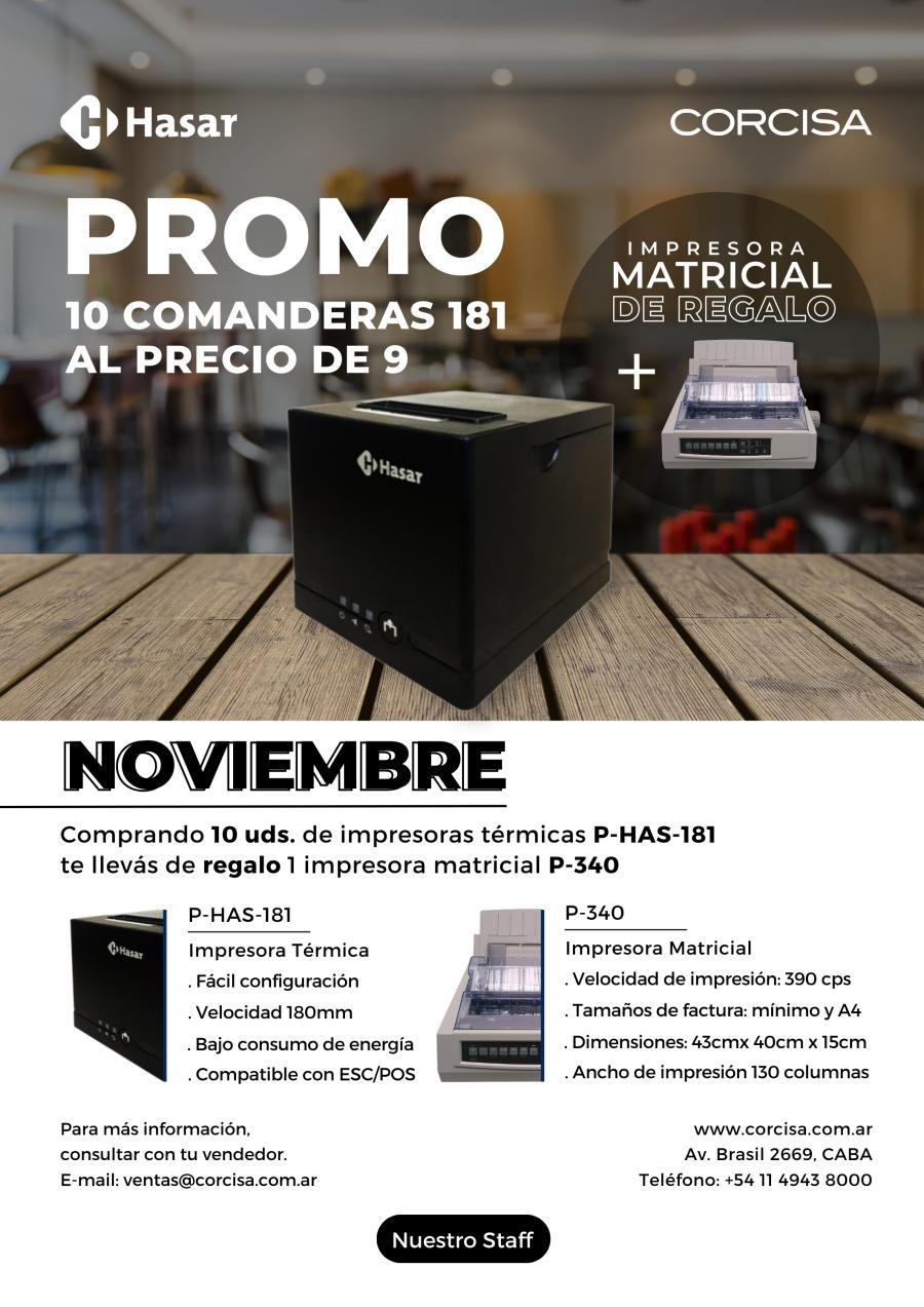 Promo Comanderas Hasar