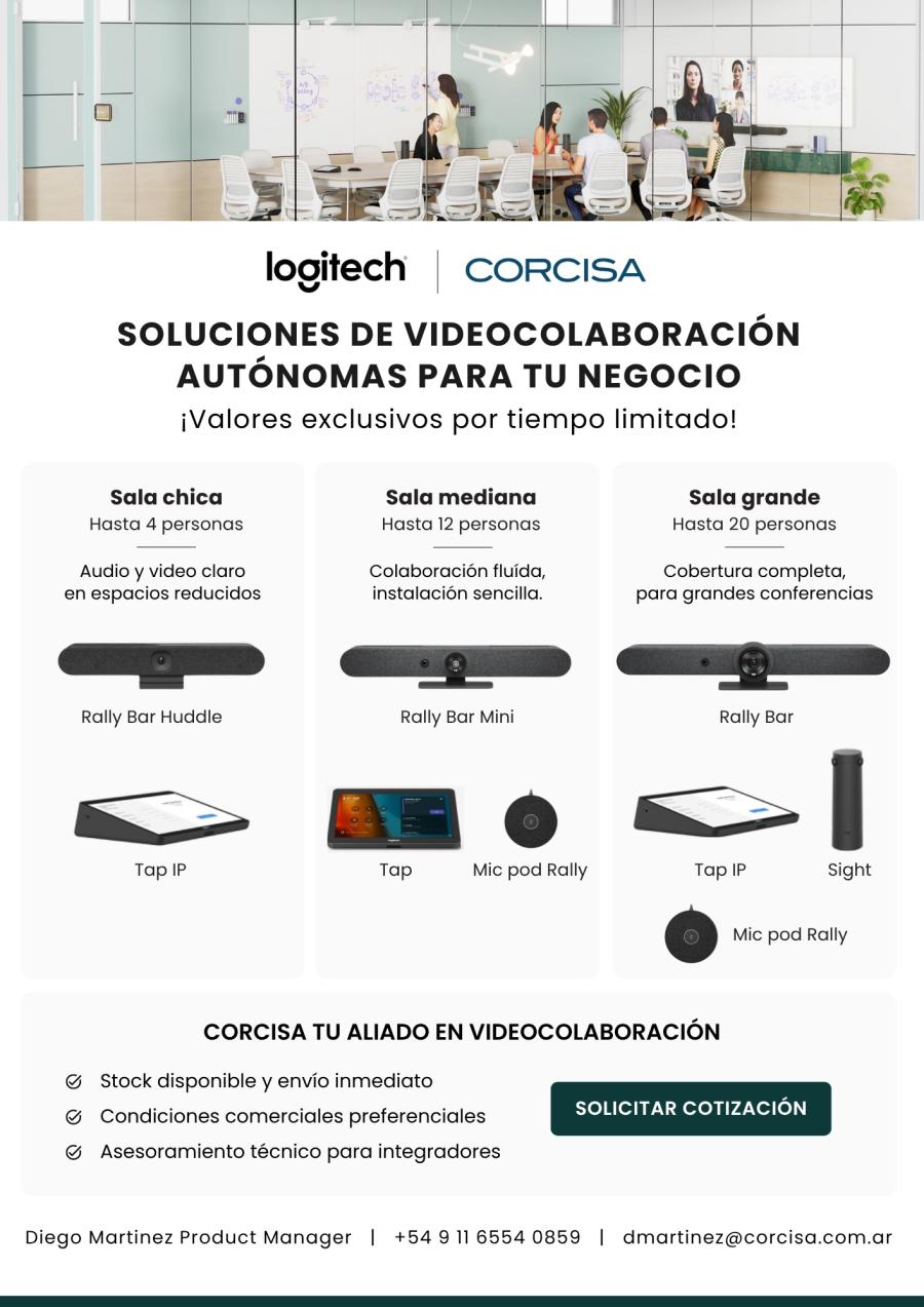 Soluciones de Videocolaboración Logitech