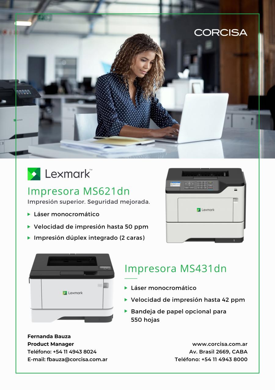 Impresoras Lexmark