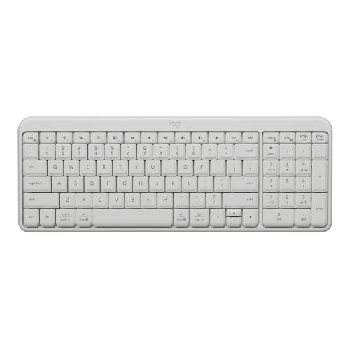 Logitech Teclado K250 White Bt