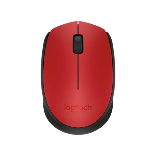 LOGITECH MOUSE M170 WIRELESS RED