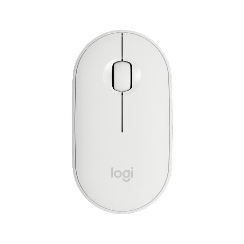 Logitech Mouse M350s Pebble 2 White