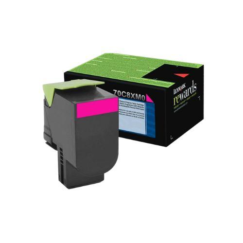 Toner Lexmark Color Magenta 70c8xm0